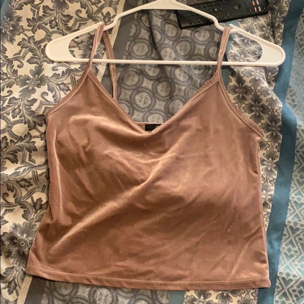 Velvet top